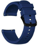 iUni Curea ceas Smartwatch Samsung Galaxy Watch 4, Watch 4 Classic, Gear S2, iUni 20 mm Silicon Midnight Blue (513022)