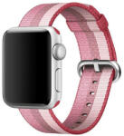 iUni Curea iUni compatibila cu Apple Watch 1/2/3/4/5/6/7, 42mm, Nylon, Woven Strap, Berry (503580)