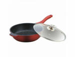 Bachmayer Tigaie adâncă antiaderentă cu capac din sticlă - 24 cm