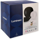 Luminarc Set serviciu de masa Luminarc Carine, 19 piese, Alb/Negru Serviciu de masa