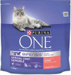 ONE 1, 5kg PURINA ONE Sensitive lazac száraz macskatáp