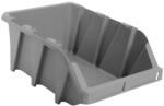 SEMBOL Műanyag tárolódoboz szürke 456x276x187 mm (KPA40)