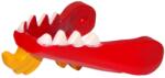 LEGO® 40934pb02c5 - LEGO piros sárkányfej (Ninjago), alsó állkapocs, 4 fehér foggal mindkét oldalon, sárga szakállal (40934pb02c5)