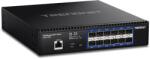 TRENDnet Switch 12 porturi SFP+ 1 10G, 1 x consola RJ45, management, 1U - TRENDnet TL2-F7120 (TL2-F7120)