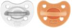 Chicco Chicco, Physioforma, Soft Luxe, suzeta din silicon, portocaliu, 6-16 m, 2 buc