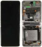 Samsung GH82-27359C Gyári Samsung Galaxy Z Flip 5G OLED kijelző érintővel Fehér kerettel előlap (GH82-27359C)