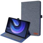  FABRIC Husa flip pentru Xiaomi Pad 6 / Pad 6 Pro albastru