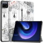 ART Husa Flip Xiaomi Pad 6 / Pad 6 Pro EIFFEL TOWER