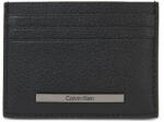 Calvin Klein Etui pentru carduri Calvin Klein Modern Bar Cardholder 6Cc K50K510892 Ck Black BAX