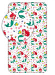 Jerry Fabrics Disney Hercegnők, Ariel gumis lepedő 90x200 cm (JFK033487)