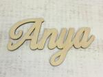  Natúr fa - "Anya" felirat 19, 5cm