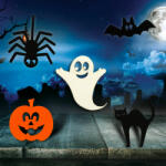  Natúr fa - Halloween szett 5db/csomag - kosarbolt - 1 214 Ft