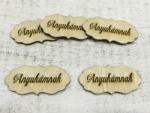  Natúr fa - "Anyukámnak" fodros tábla 5db/csomag - kosarbolt