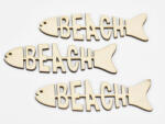  Natúr fa - BEACH hal 3, 5x12cm 3db/csomag - kosarbolt