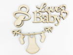  Natúr fa - "Love Baby" csomag 3db/csomag