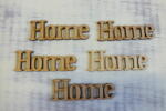  Natúr fa - "Home" felirat 5db/csomag - kosarbolt