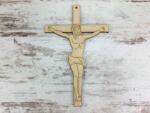  Natúr fa - Jézus a kereszten 15cm - kosarbolt