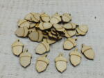  Natúr fa - Makk 3cm 30db/csomag