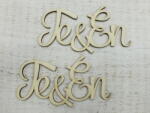  Te & Én" felirat 12cm 2db/csomag