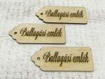  Natúr fa - Scrapbook "Ballagási emlék" 3db/csomag