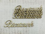  Búcsúzunk" felirat 5db/csomag - kosarbolt