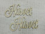  Húsvét" felirat 15cm 2db/csomag