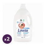 Lovela INGYENES SZÁLLÍTÁS - Lovela Baby hipoallergén folyékony mosószer fehér ruhákhoz 2x4, 5 liter (100 mosás) - beauty