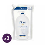 Dove Deeply Nourishing folyékony szappan utántöltő 3x500 ml - beauty