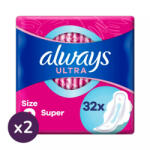Always Ultra Super egészségügyi betét (2x32 db) - beauty