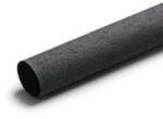 Bamboo EURO STRAWS - Természetes ásványi szalma Shakey 8x150mm, szénfekete, 200db (8594199521405)