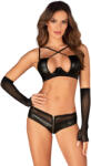 Obsessive A772 Gloves Black