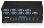 VCOM Сплитер VCom - DD138, VGA/8xVGA, черен (DD138)