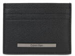Calvin Klein Etui pentru carduri Modern Bar Cardholder 6Cc K50K510892 Negru
