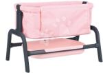 Smoby Kiságy Powder Pink Maxi-Cosi&Quinny Co Sleeping Bed Smoby 38 cm játékbabának 4 magassági fokozat (SM240240)