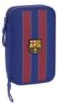 FC Barcelona Creion dublu F. C. Barcelona Roșu Bleumarin 12.5 x 19.5 x 4 cm (28 pcs) Penar