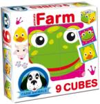Dohány Kis mesekocka 9 db-os - Farm állatai (D601-18)