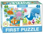 Dohány Óceán élővilága 4 az 1-ben baby puzzle (D639-01)