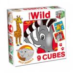 Dohány Kis mesekocka 9 db-os - Vadállatok (D601-17)