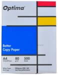 Optima Hartie alba pentru copiator A4, 80g/mp, clasa B, 500coli/top, Optima (OP-16050080)