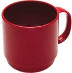 Ornamin Cană din plastic Ornamin 220 ml, roșie Pahar