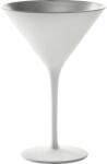 Stölzle Oberglas Pahar de cocktail Stölzle Elements 240 ml, alb/argintiu Pahar