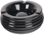 Gastro Scrumieră pentru afară pentru vânt ceramică Gastro 15 cm, neagră Scrumiera