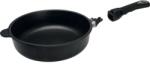 AMT Tigaie adâncă 24 cm, potrivită pentru inducție, cu mâner detașabil, înălțime: 70 mm