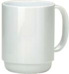 Ornamin Cană din plastic Ornamin 300 ml, albă Pahar