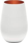 Stölzle Oberglas Pahar Stölzle Elements 465 ml, alb/bronz Pahar