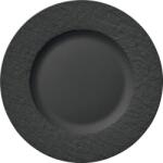 Villeroy & Boch Farfurie întinsă Villeroy & Boch Manufacture Rock 27 cm, neagră