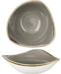 Churchill Farfurie adâncă Churchill Stonecast Peppercorn Grey 15, 3 cm, triunghiulară