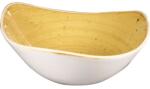 Churchill Farfurie adâncă Churchill Stonecast Mustard Seed Yellow 15, 3 cm, triunghiulară