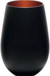 Stölzle Oberglas Pahar Stölzle Elements 465 ml, negru/bronz Pahar