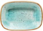 Bonna Castron dreptunghiular Bonna Aura Aqua 12x8 cm Castron